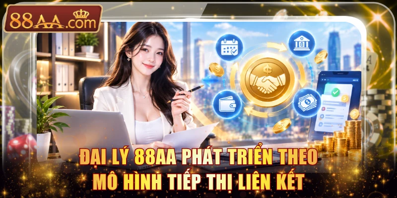 Đại lý 88AA phát triển theo mô hình tiếp thị liên kết
