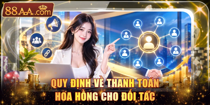 Quy định về thanh toán hoa hồng cho đối tác