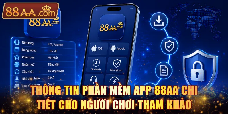 Thông tin phần mềm app 88AA chi tiết cho người chơi tham khảo
